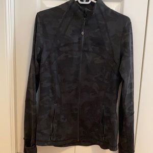 Lulu lemon camo zip jacket